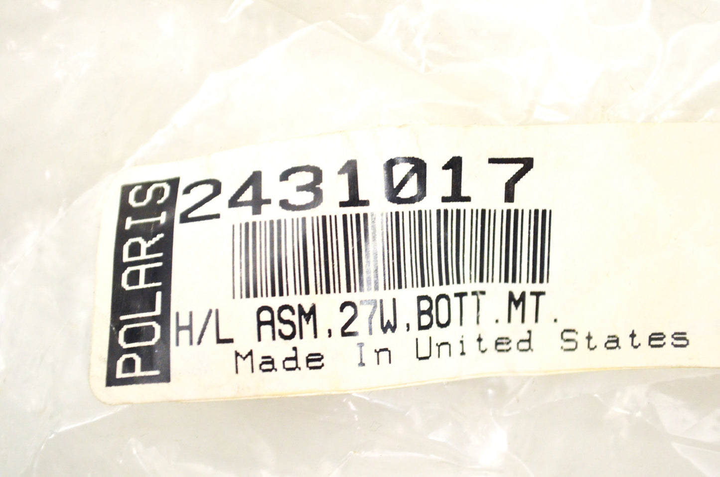 New OEM Polaris Headlight NOS