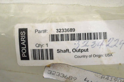 Output Shaft NOS
