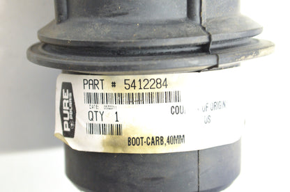 OEM Polaris 5412284 Carburetor Boot 40mm NOS