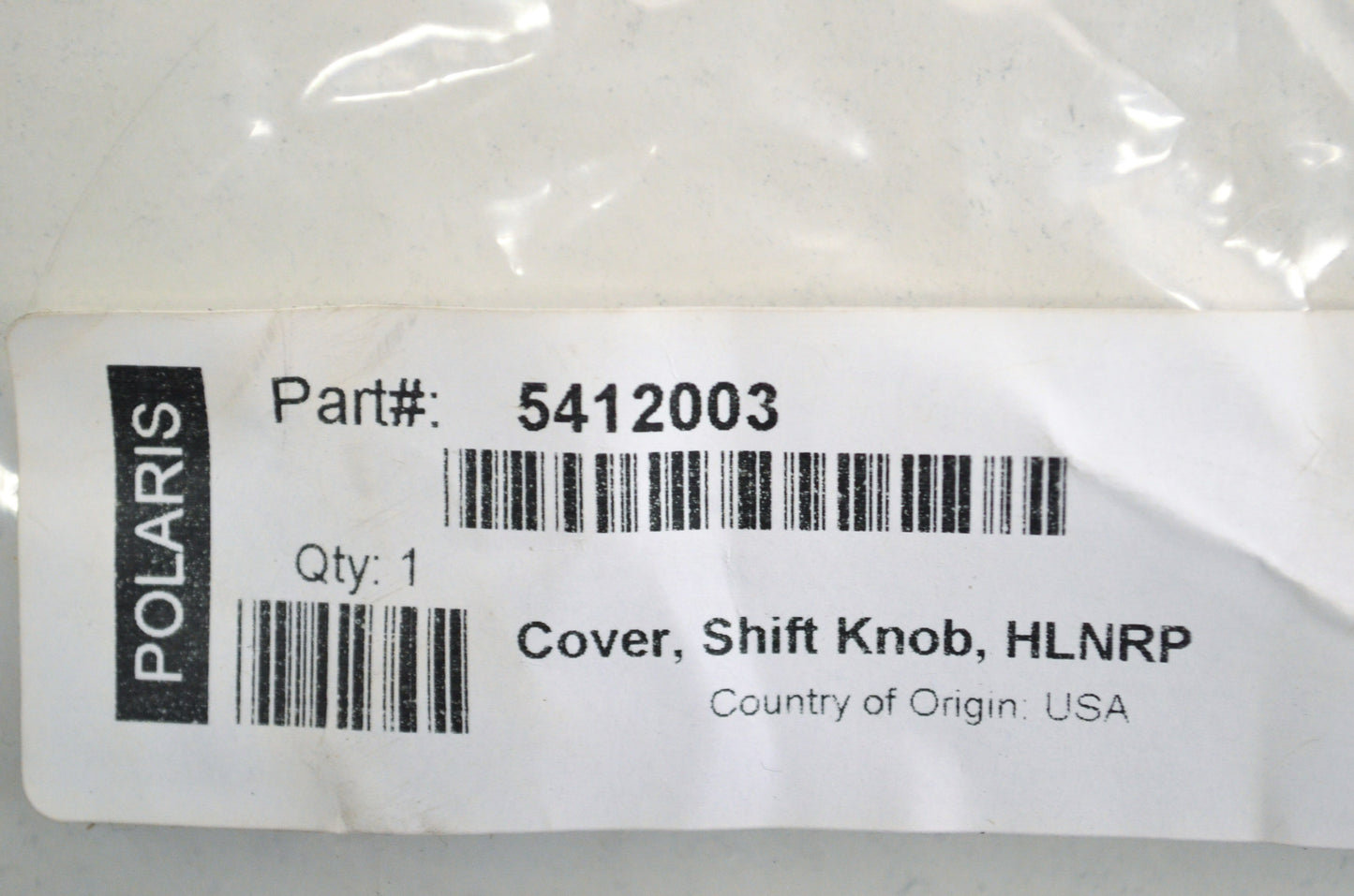 New OEM Polaris Shift Knob Cover NOS