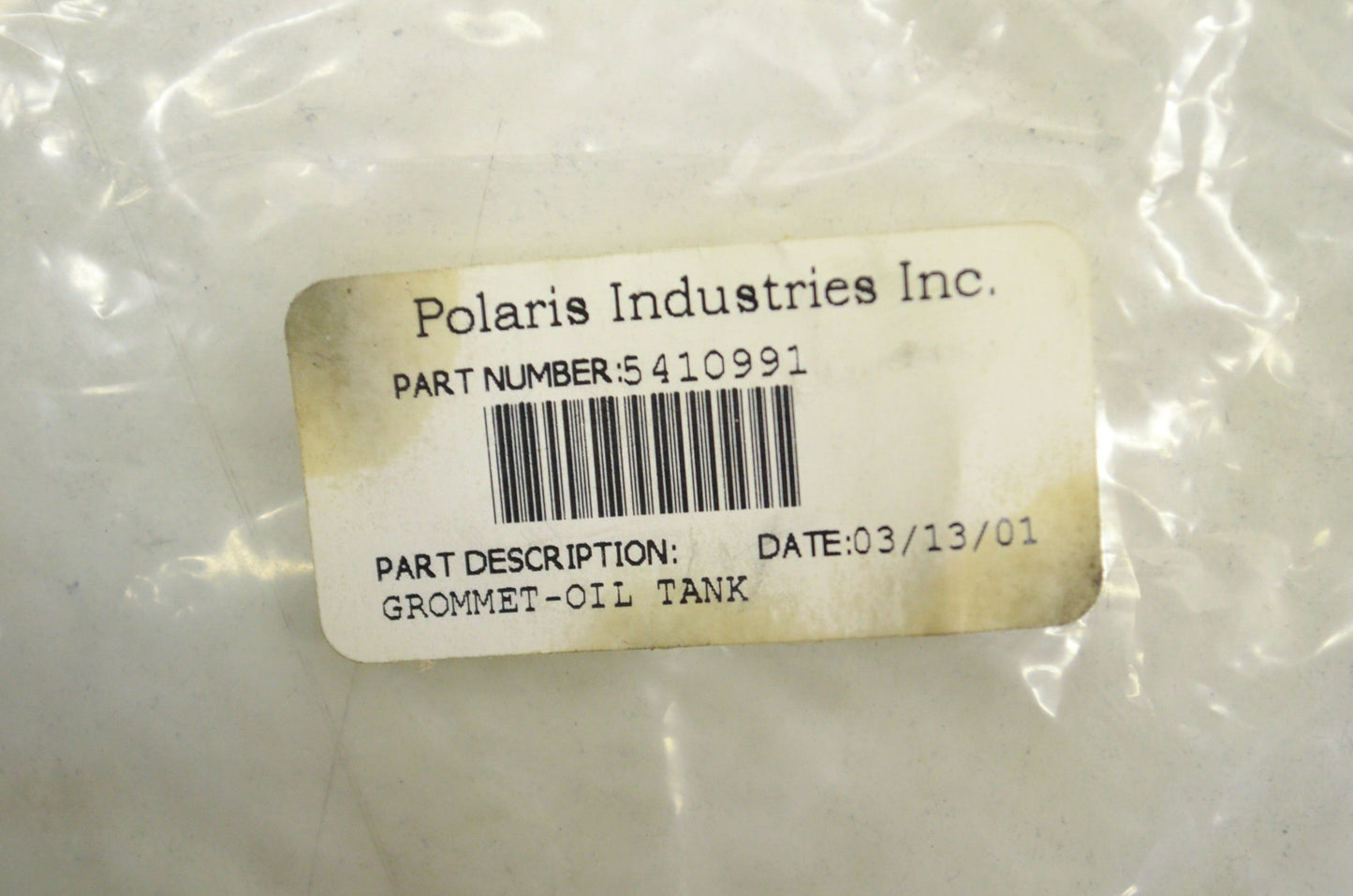 OEM Polaris 5410991 Oil Tank Grommet NOS