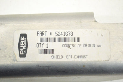 New OEM Polaris Exhaust Heat Shield NOS