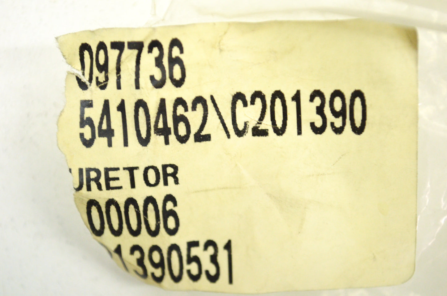 OEM Polaris 5410462 Carburetor Boot NOS