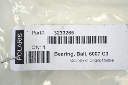 OEM Polaris 3233265 Ball Bearing NOS