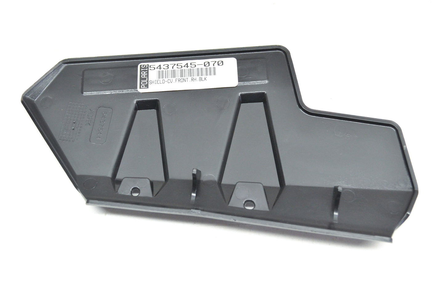 OEM Polaris 5437545-070 Black Right Front CV Shield NOS