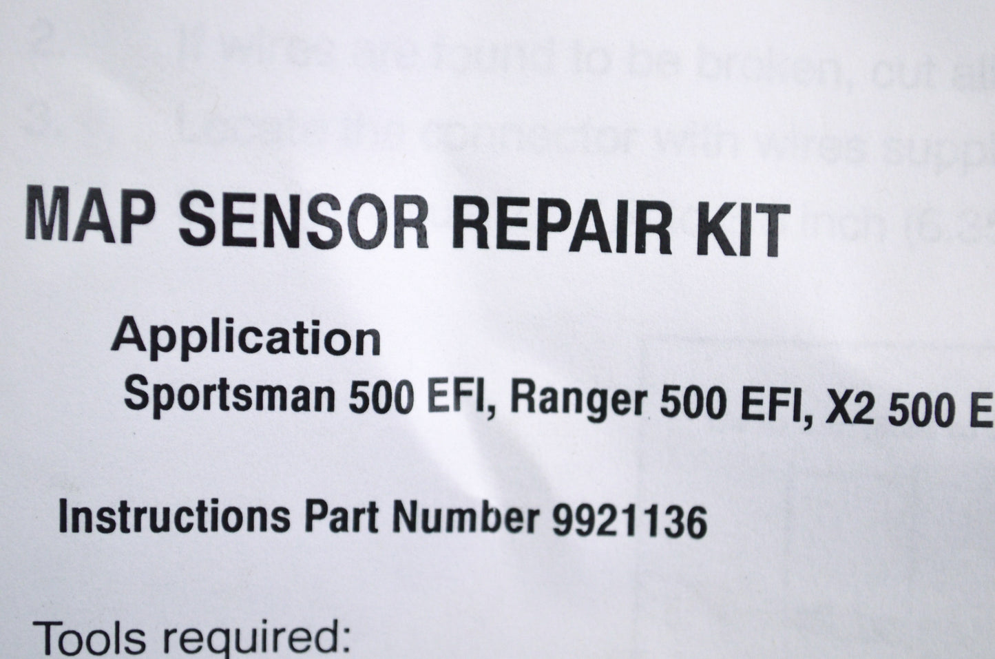 Map Sensor Repair Kit NOS