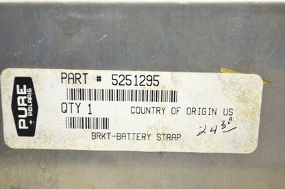 New OEM Polaris Battery Strap Bracket NOS