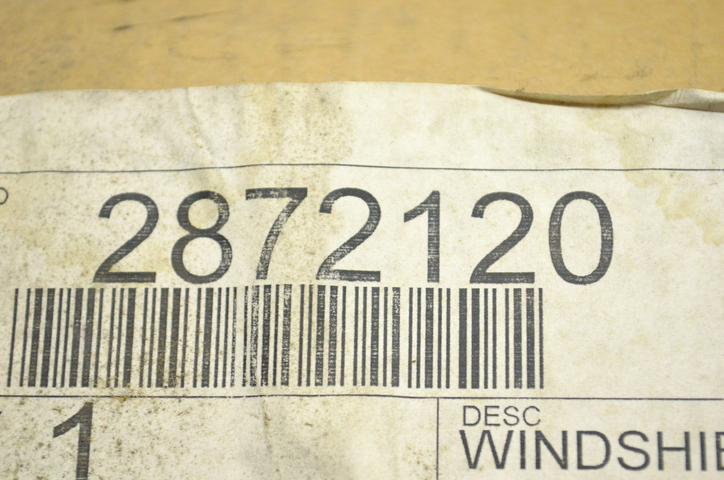 OEM Polaris 2872120 Low Windshield Cowling NOS