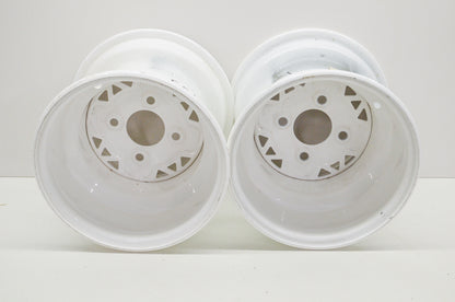 OEM Polaris 1520183-133 White Ream Rim Qty 2