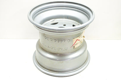 OEM Polaris 1520204-117 Silver Rear Rim 10x8.5 NOS