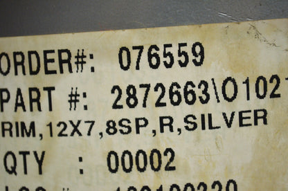 OEM Polaris Rim 12x7 4-156