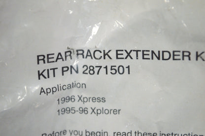 Rear Rack Extender NOS