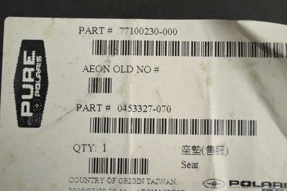 Black Seat NOS