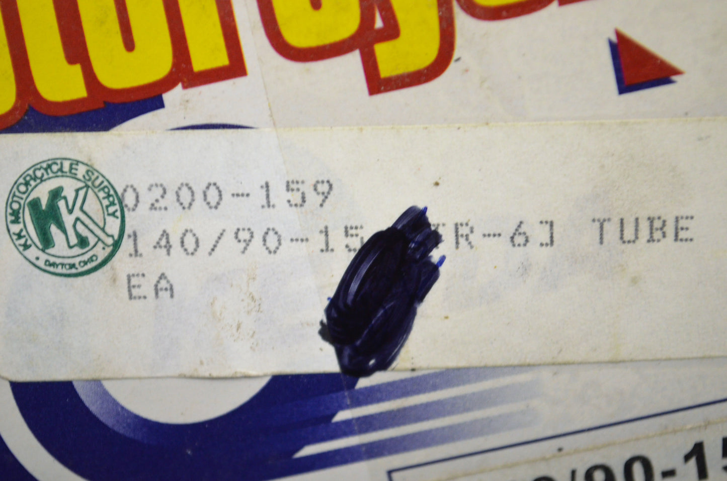 New Kenda Motorcycle Tube 140/90-15 TR-6 NOS
