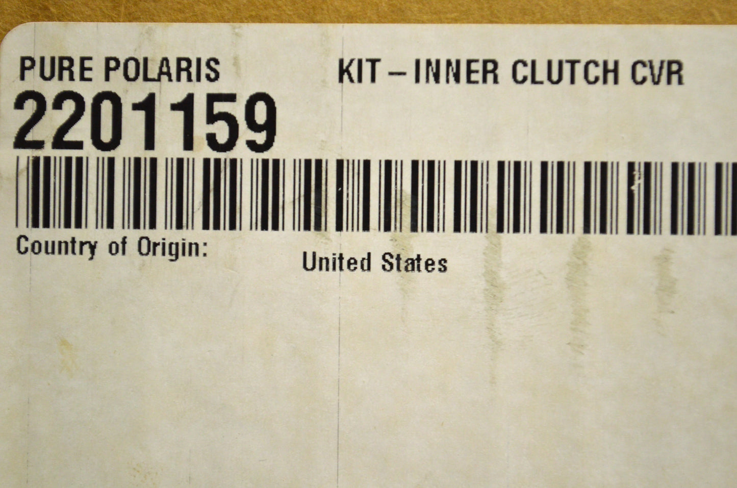 New OEM Polaris Inner Clutch Cover NOS