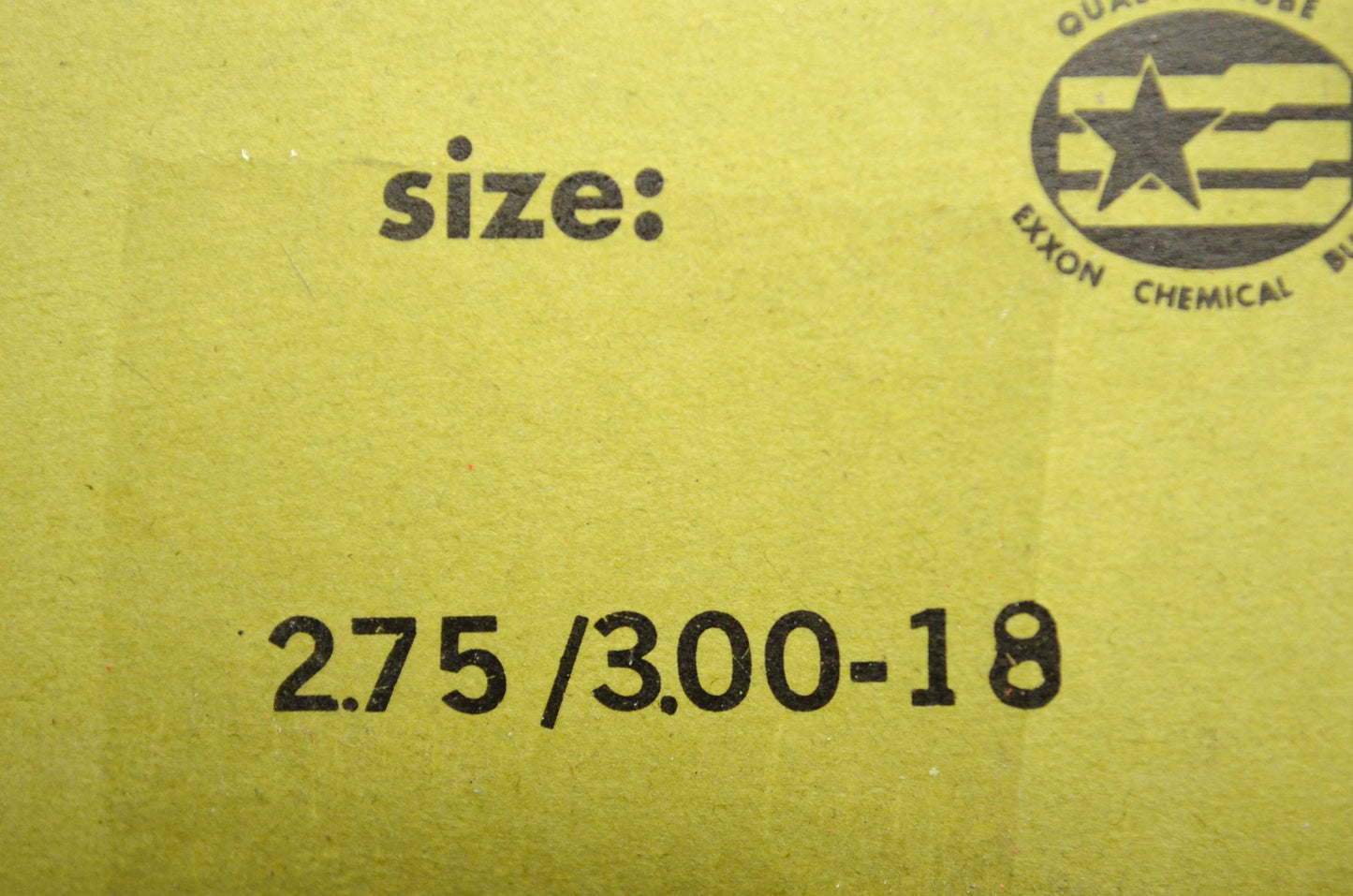 New Cheng Shin Tire Tube 2.75-3-18 NOS