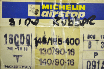 Michelin 16CD9 Air Stop Tire Tube 145/155-400 130/90-16 140/90-16 NOS