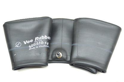 Vee Rubber VT04081, 0205-098 Tire Tube 5/5.10-16 TR4 Butyl Offset NOS
