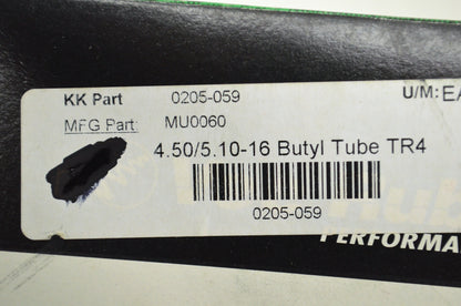 New Vee Rubber Tire Tube 4.50/5.10-16 TR4 NOS