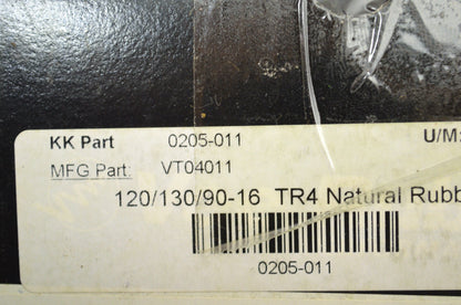 New Vee Rubber Tire Tube 120/130/90-16 NOS