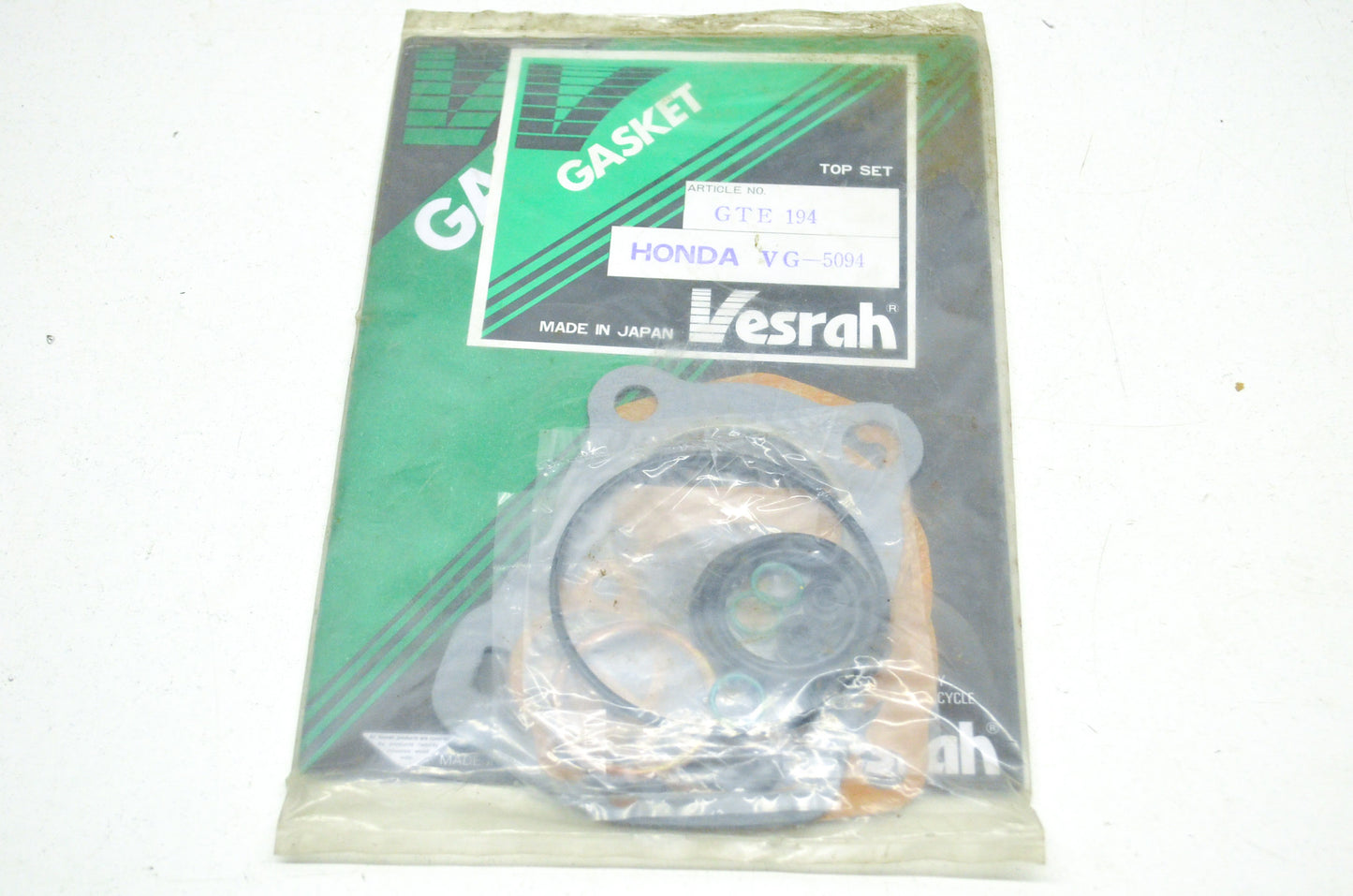 Vesrah GTE194, VG-5094, VG-1094 Top End Gasket Kit NOS