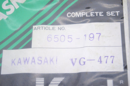 Vesrah VG-477, 6505-197, VG-877 Gasket Kit NOS