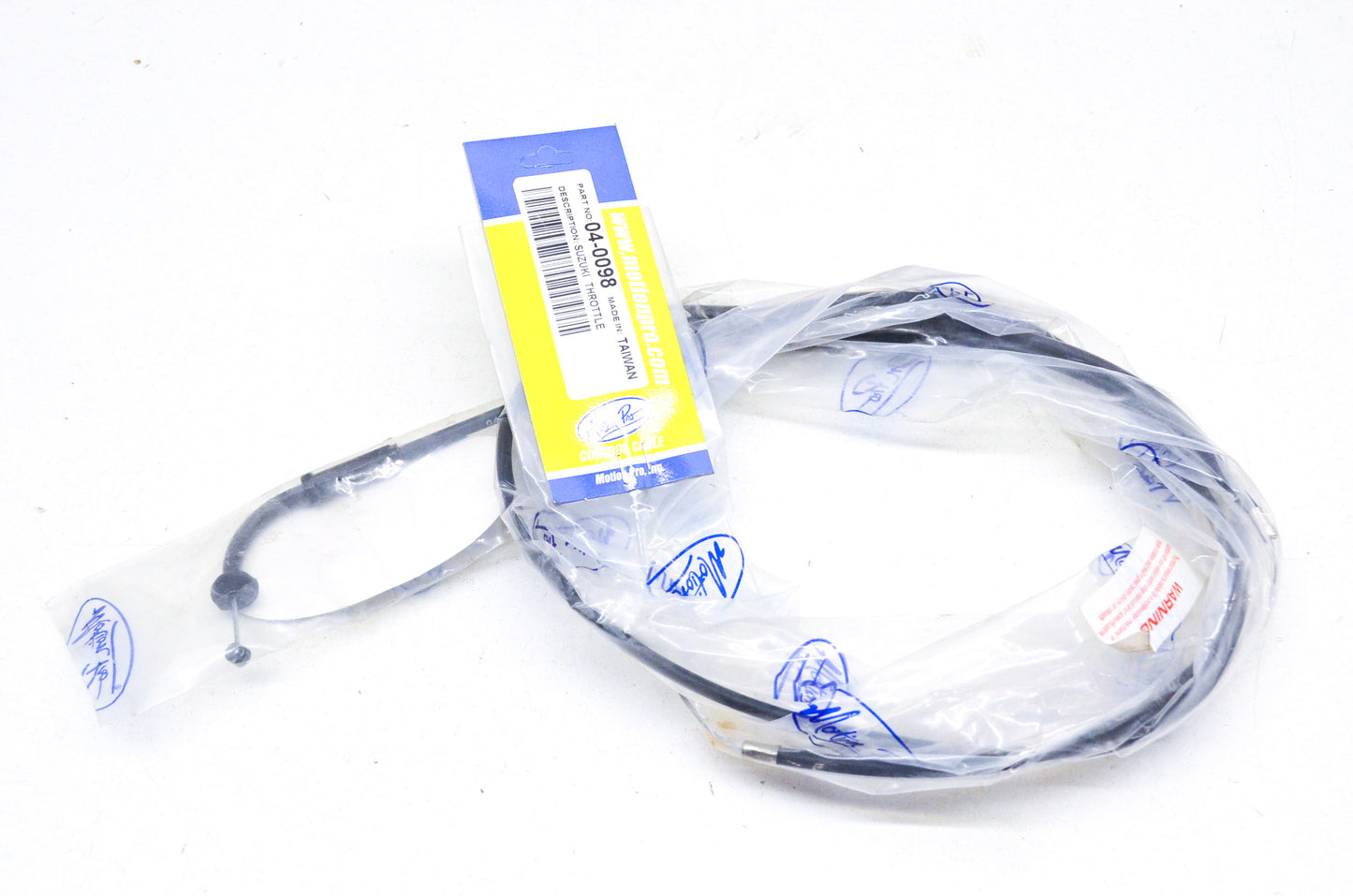 New Motion Pro Suzuki Throttle Cable NOS