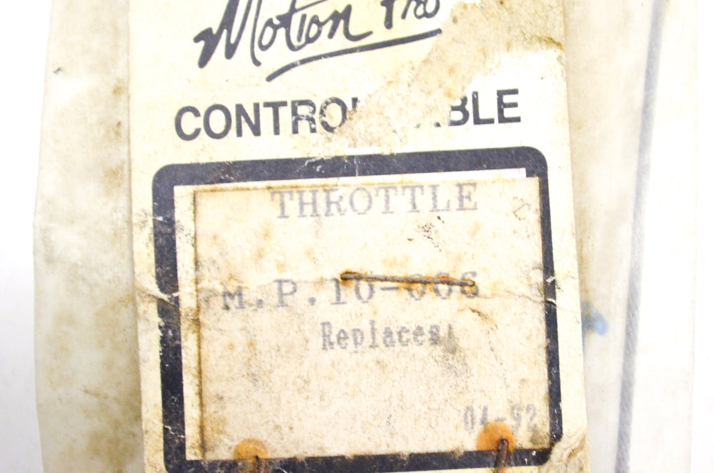 Motion Pro 10-006 Control Cable NOS