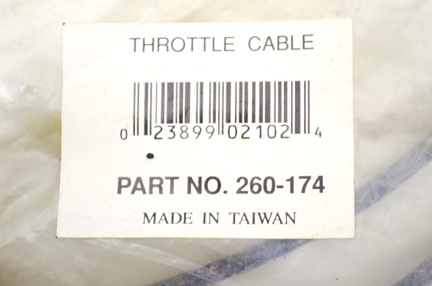 Stens 260-174 Throttle Cable NOS