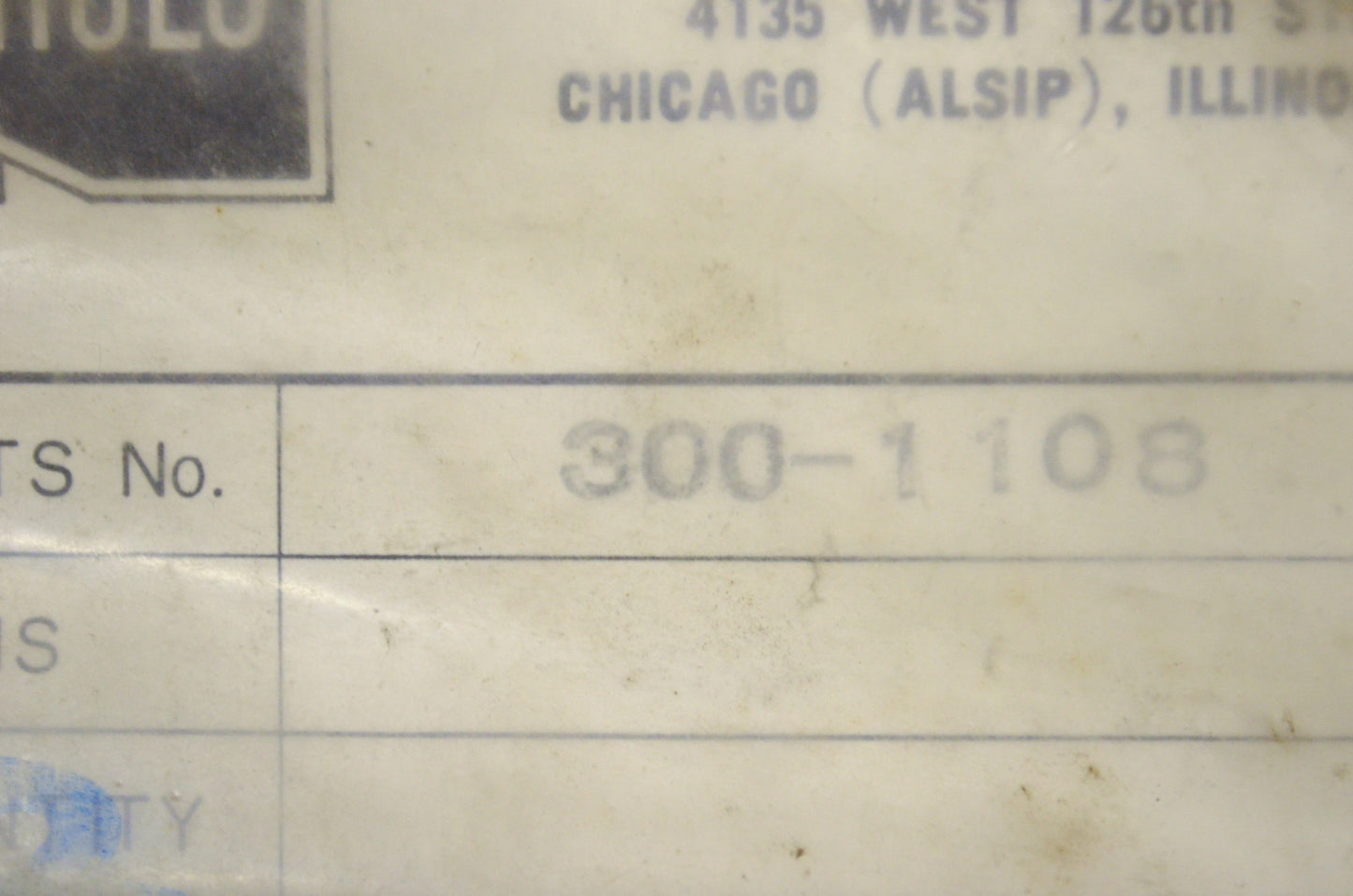 Nichols 300-1108 Clutch Cable NOS