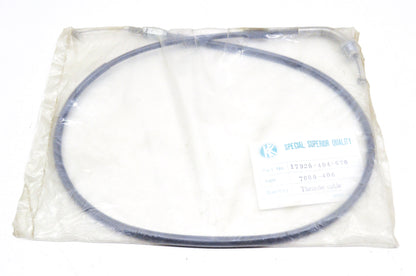 KK 7000-406, 17920-404-670 Throttle Cable NOS