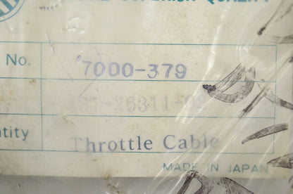 New KK Yamaha Throttle Cable NOS