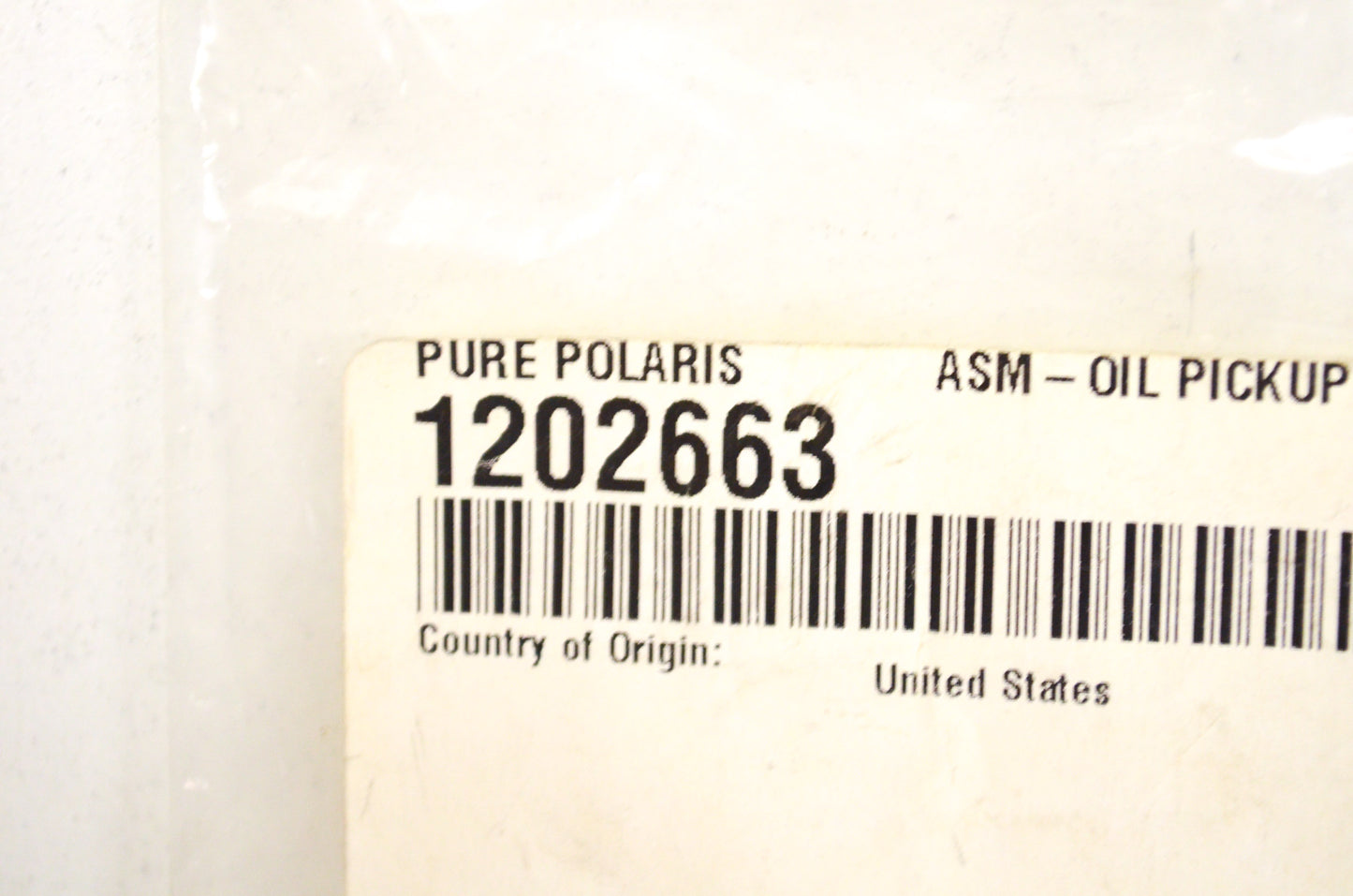 Oil Pickup Assembly NOS