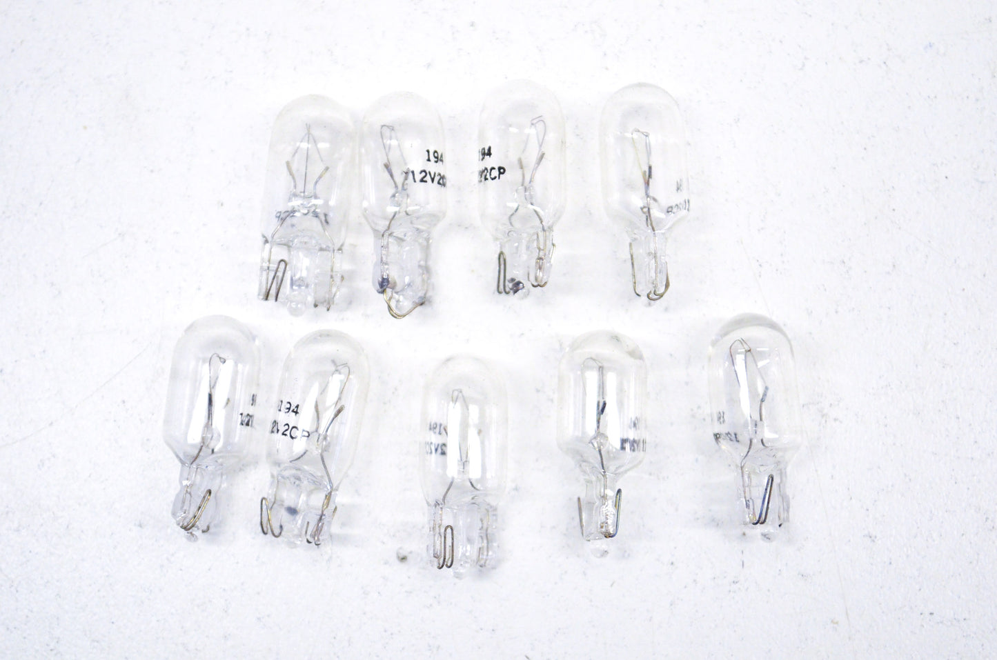 New Candlepower Miniature Light Bulb 12V2CP QTY 9 NOS