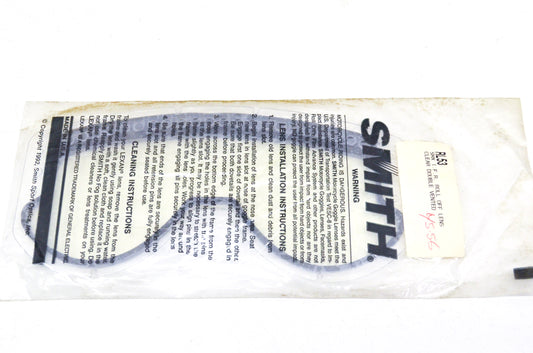 Smith RL53, SDL-53 Replacement Lens Clear NOS