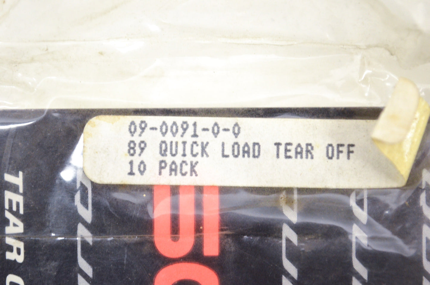 89 Quick Load Tear Off Qty 10 NOS