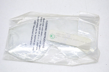 Scott 4200-087 Butyrate Clear Goggle Replacement Lens NOS