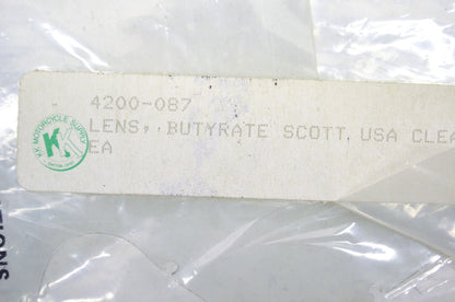 Scott 4200-087 Butyrate Clear Goggle Replacement Lens NOS