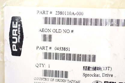 New OEM Polaris Drive Sprocket NOS