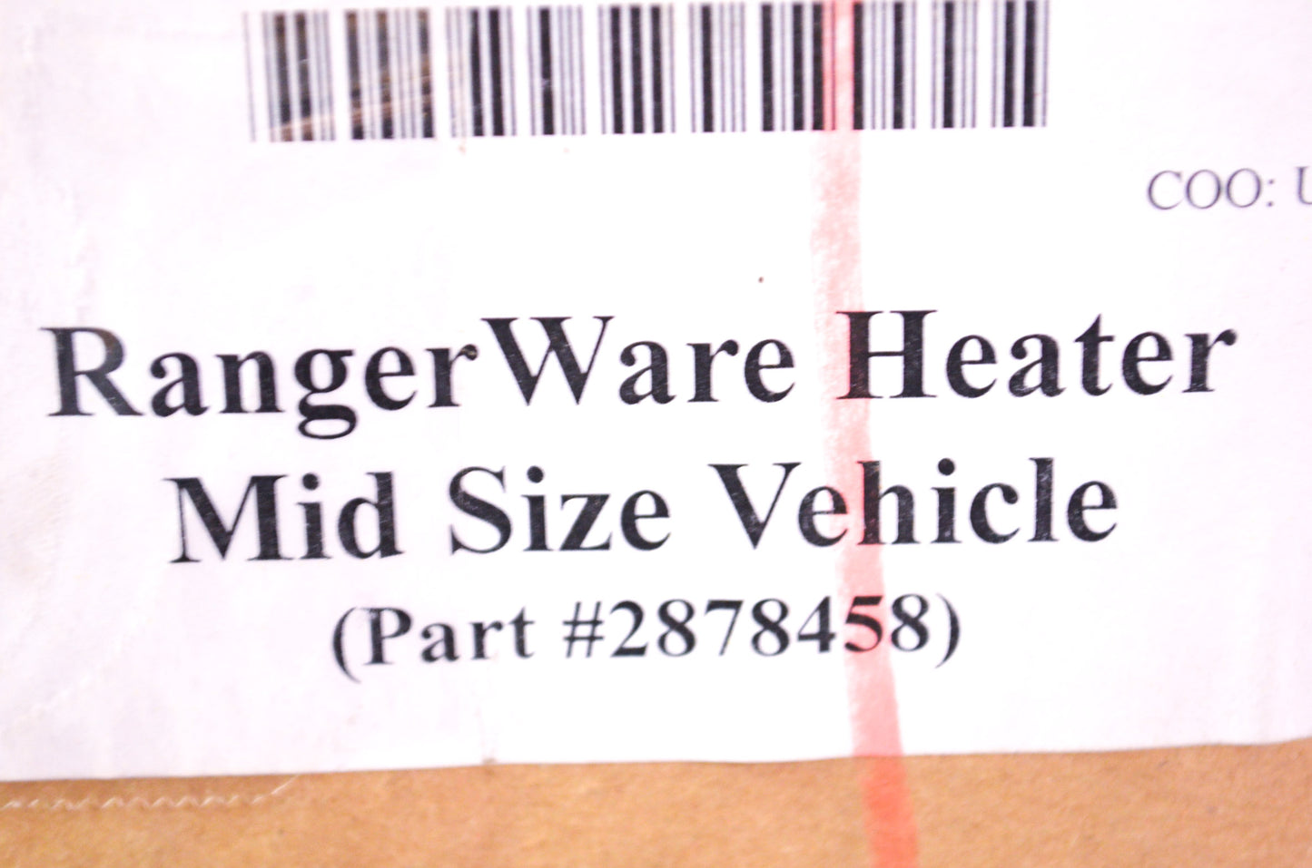 OEM Polaris 2878458 Mid Size Heater Kit NOS