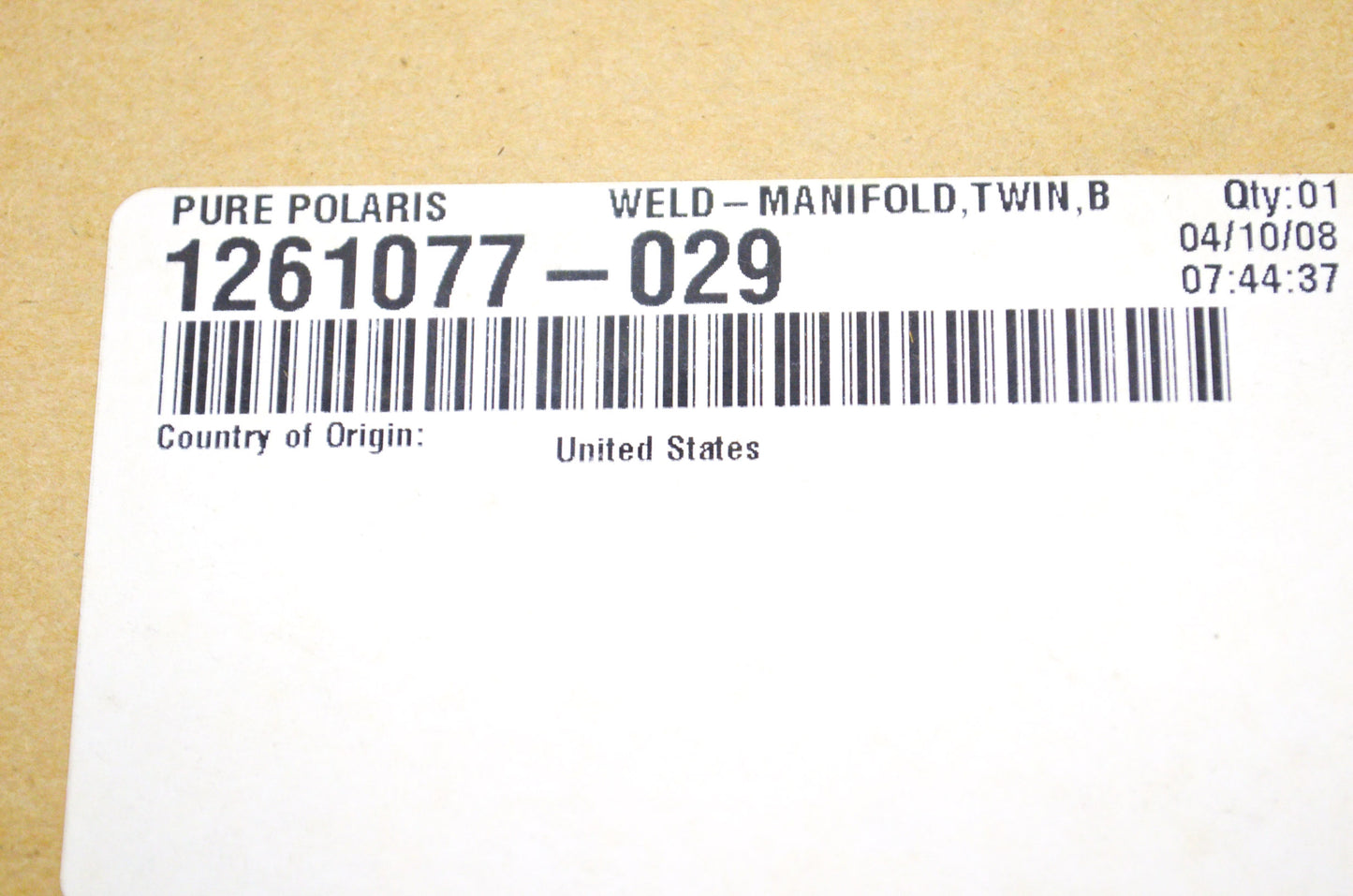 New OEM Polaris Exhaust Manifold NOS