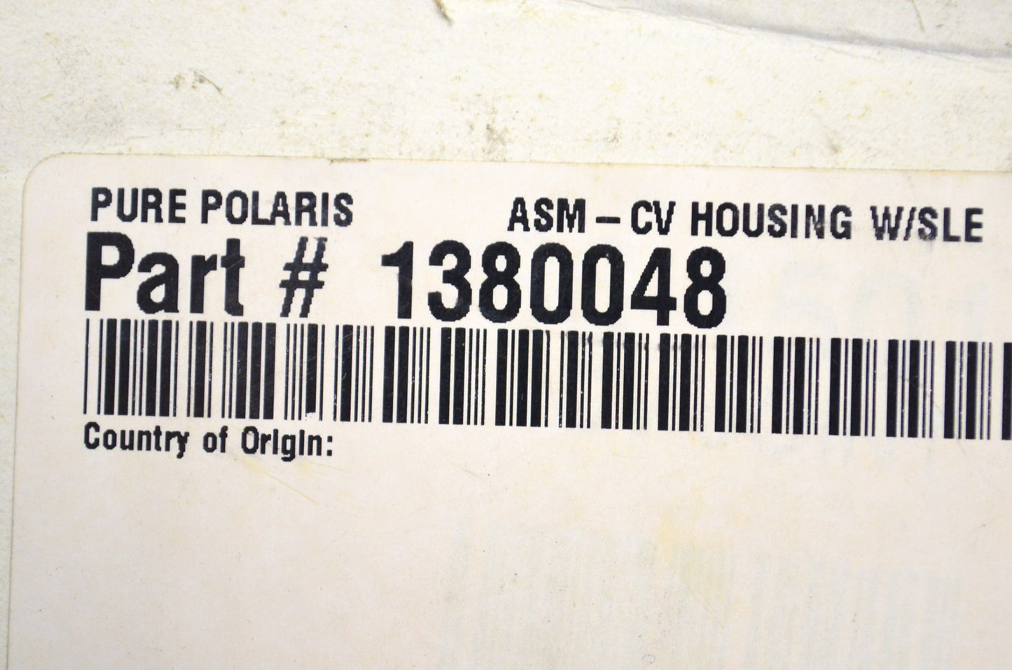 OEM Polaris 1380048 CV Joint NOS