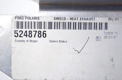 OEM Polaris 5248786 Side Exhaust Heat Shield NOS