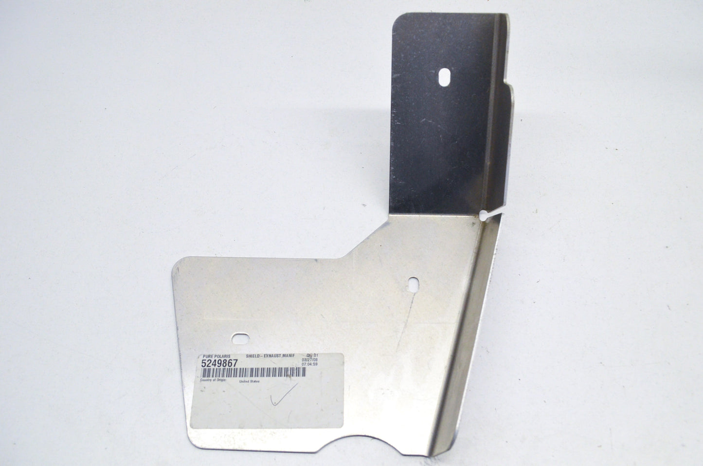New OEM Polaris Exhaust Manifold Shield NOS