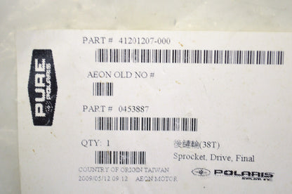 New OEM Polaris Drive Sprocket NOS