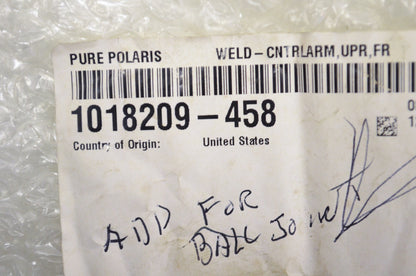 OEM Polaris 1018209-458 Upper Left Front A-Arm NOS