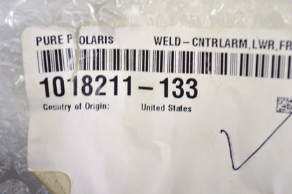 OEM Polaris 1018211-133 Lower Left Front Control Arm Weld NOS