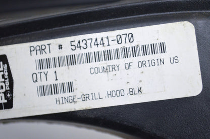 Black Hood Grill Hinge NOS