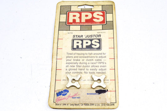 RPS SJ-718 Star Justor Cable Adjuster Qty 2 NOS