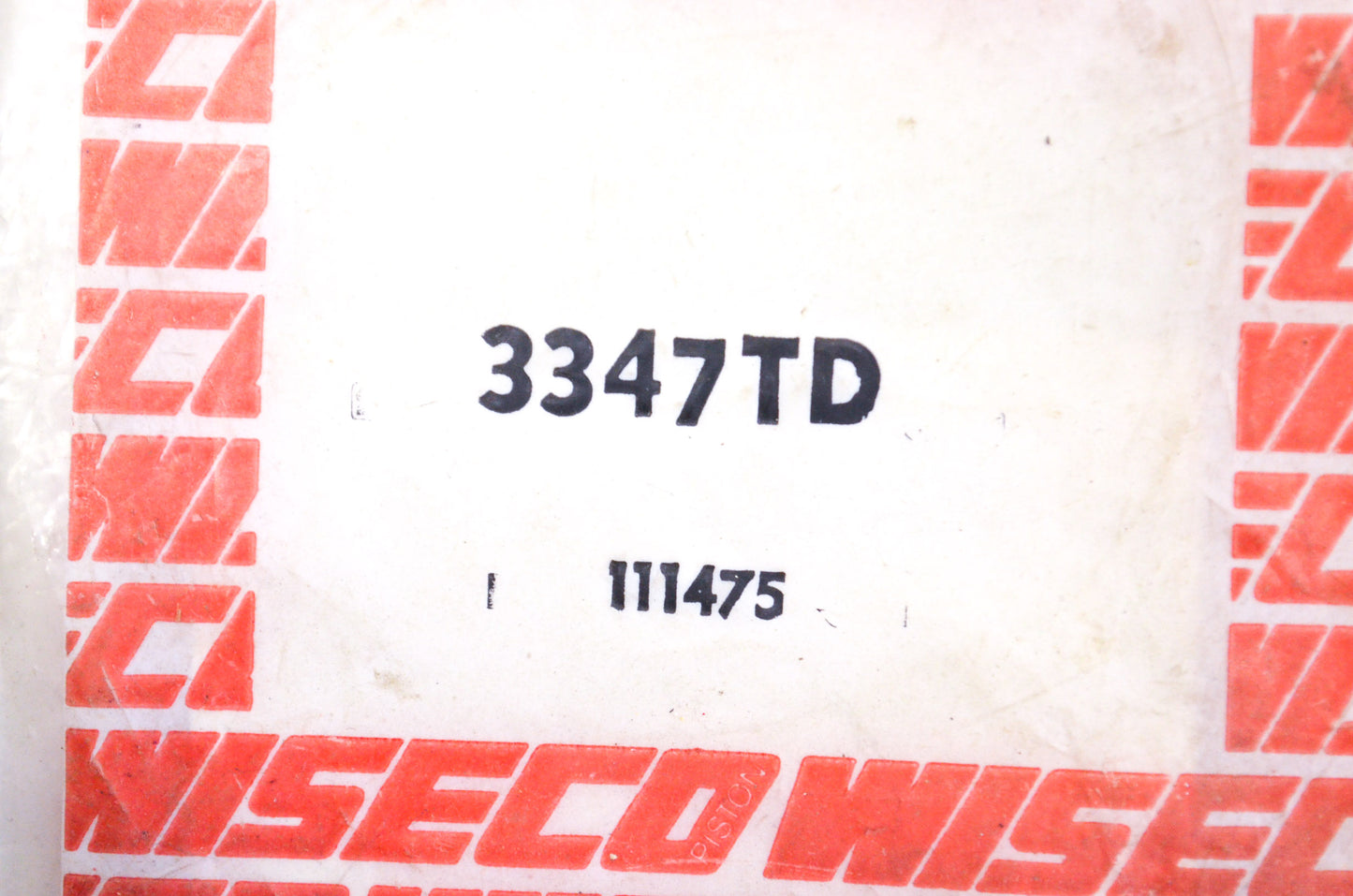 Wiseco 3347TD, 111475 Piston Ring Kit NOS